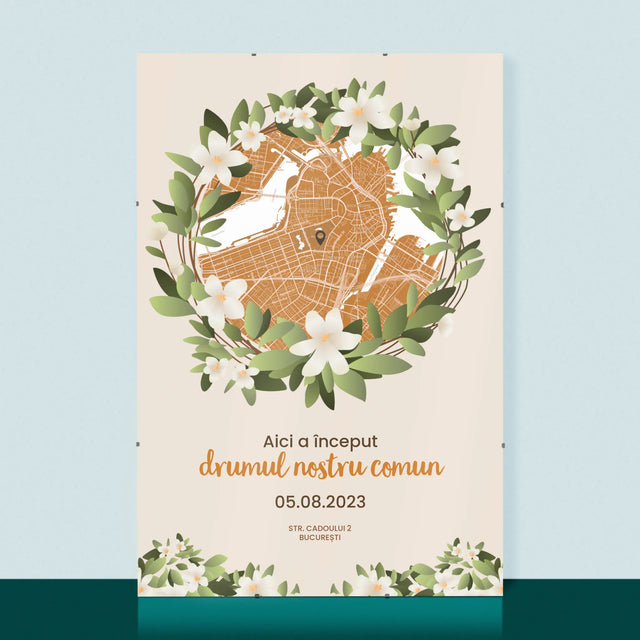 Harta Oraș: Harta Orașului: Începutul Drumului Comun - Poster