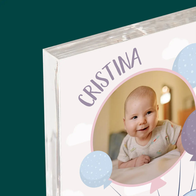 Certificat De Naștere: Certificat De Naștere Elefant - Bloc Acrilic