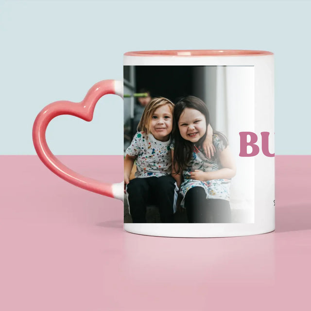 Colaj De Fotografii: Te Iubesc, Bunico - Cană