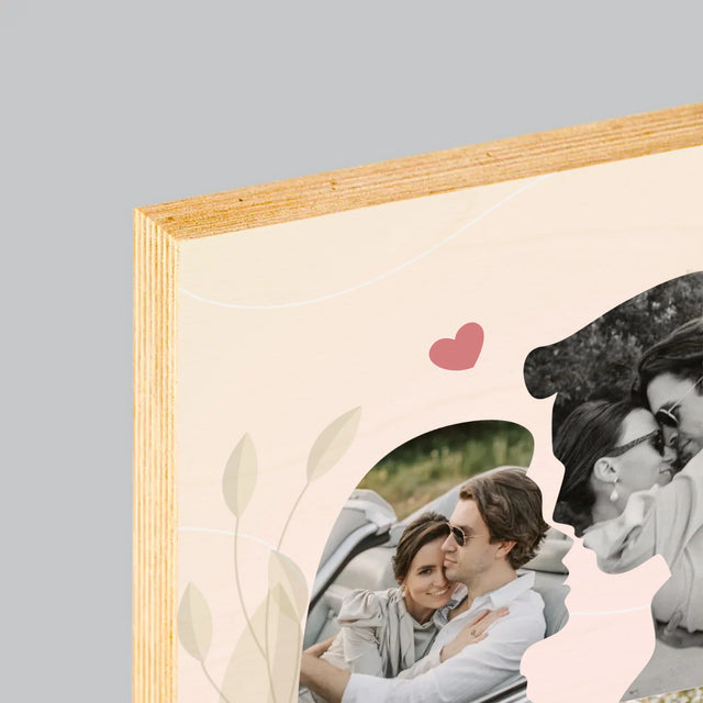 Imprimare pe lemn - verticală