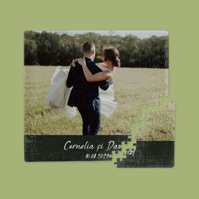 Fotografie Si Semnătură: Fotografie De Nuntă - Puzzle