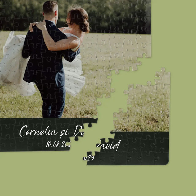 Fotografie Si Semnătură: Fotografie De Nuntă - Puzzle