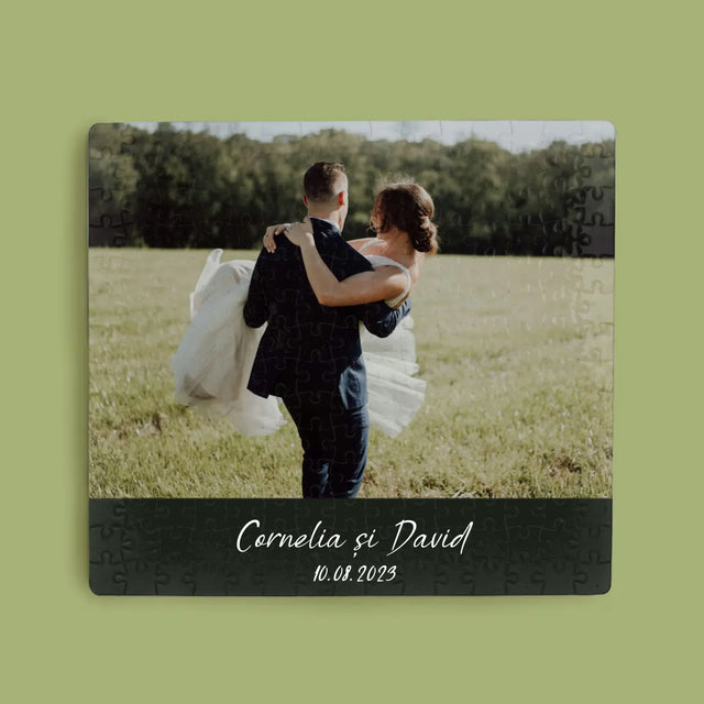 Fotografie Si Semnătură: Fotografie De Nuntă - Puzzle
