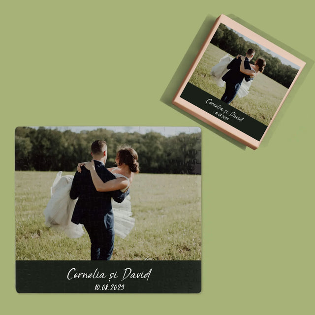 Fotografie Si Semnătură: Fotografie De Nuntă - Puzzle