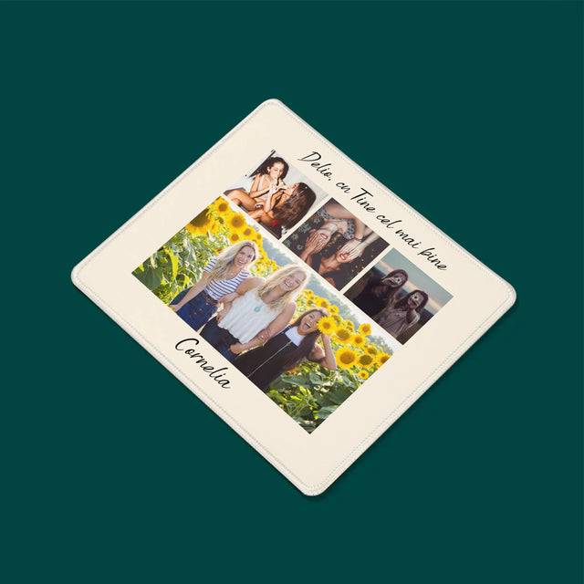 Colaj De Fotografii: Mulțumesc Că Ești - Mouse Pad