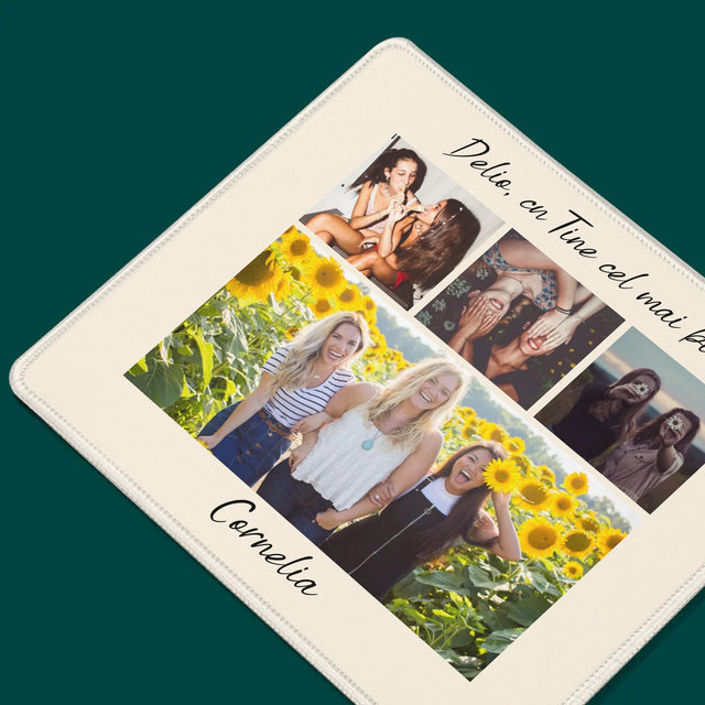 Colaj De Fotografii: Mulțumesc Că Ești - Mouse Pad