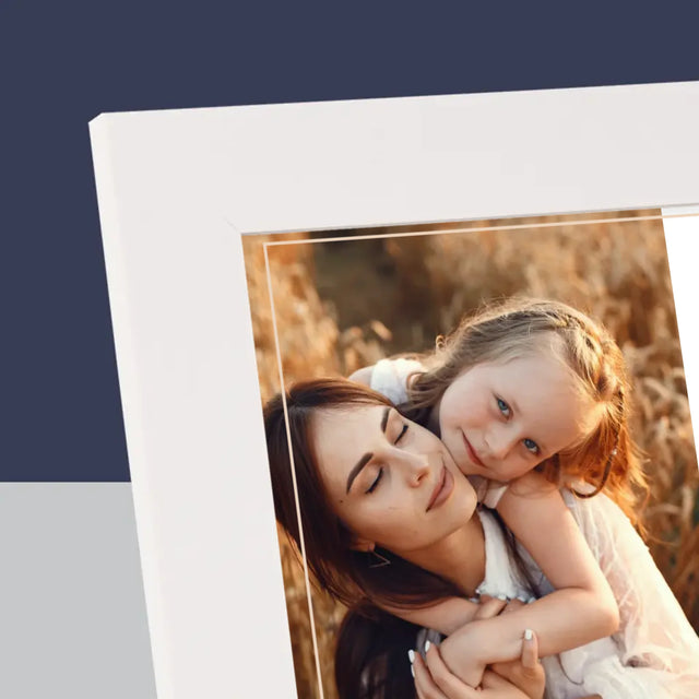 Fotografie Si Semnătură: Dragă Mamă - Ramă Pentru Fotografii (Verticală)