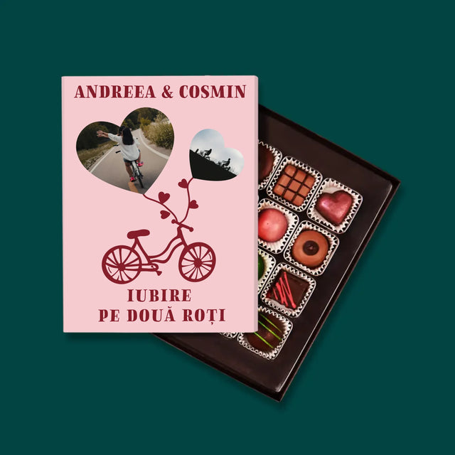 Colaj De Fotografii: Iubire Pe Două Roți - Praline