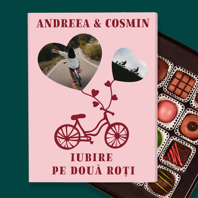 Colaj De Fotografii: Iubire Pe Două Roți - Praline