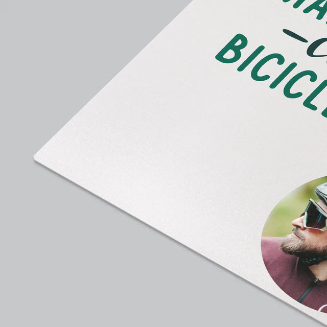 Formă Din Fotografii: Viața E Mai Bună Cu Bicicleta - Mapa De Birou