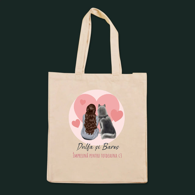 Creator De Personaj: Prietenul Canin - Sacoșă De Pânză