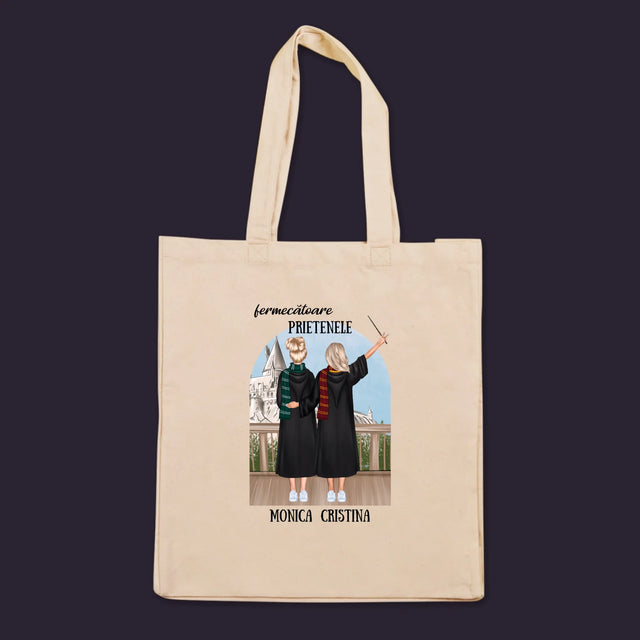 Creator De Personaj: Prietenele Fermecătoare - Sacoșă De Pânză