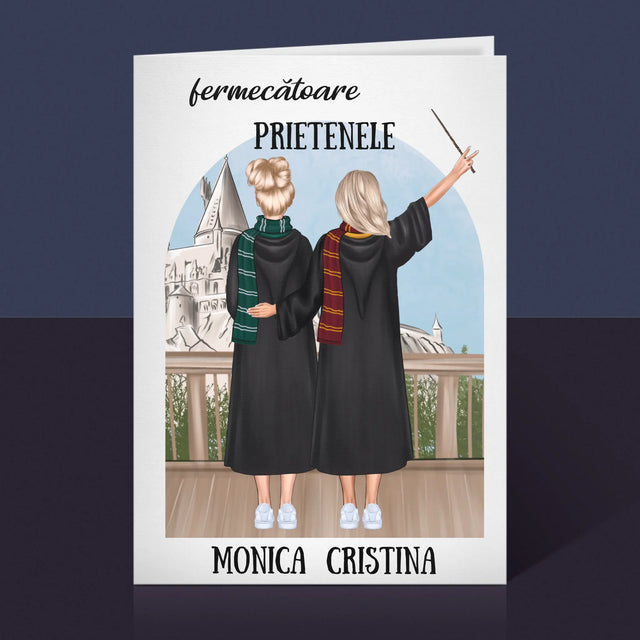 Creator De Personaj: Prietenele Fermecătoare - Card Cu Felicitări