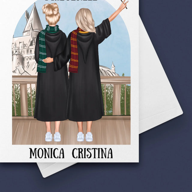 Creator De Personaj: Prietenele Fermecătoare - Card Cu Felicitări