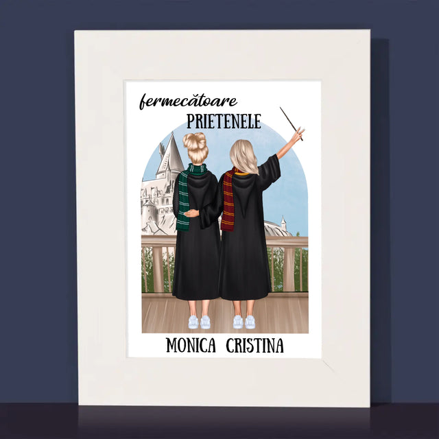 Creator De Personaj: Prietenele Fermecătoare - Ramă Pentru Fotografii (Horizontală)