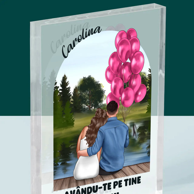 Creator De Personaj: Ea Și El - Bloc Acrilic