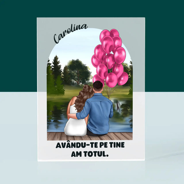 Creator De Personaj: Ea Și El - Bloc Acrilic