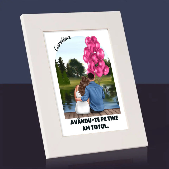 Creator De Personaj: Ea Și El - Ramă Pentru Fotografii (Horizontală)