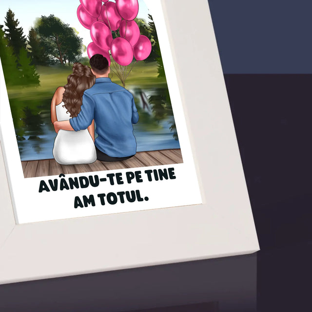 Creator De Personaj: Ea Și El - Ramă Pentru Fotografii (Horizontală)