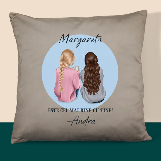 Creator de personaje: Prieteni - Pernă personalizată | RO