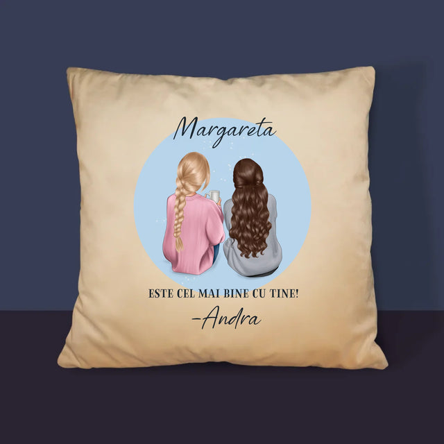 Creator de personaje: Prieteni - Pernă personalizată | RO