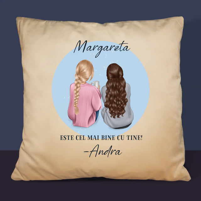 Creator de personaje: Prieteni - Pernă personalizată | RO