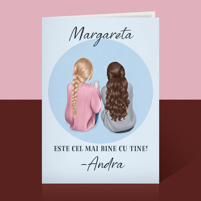 Creator de personaje: Prieteni - Felicitare | RO