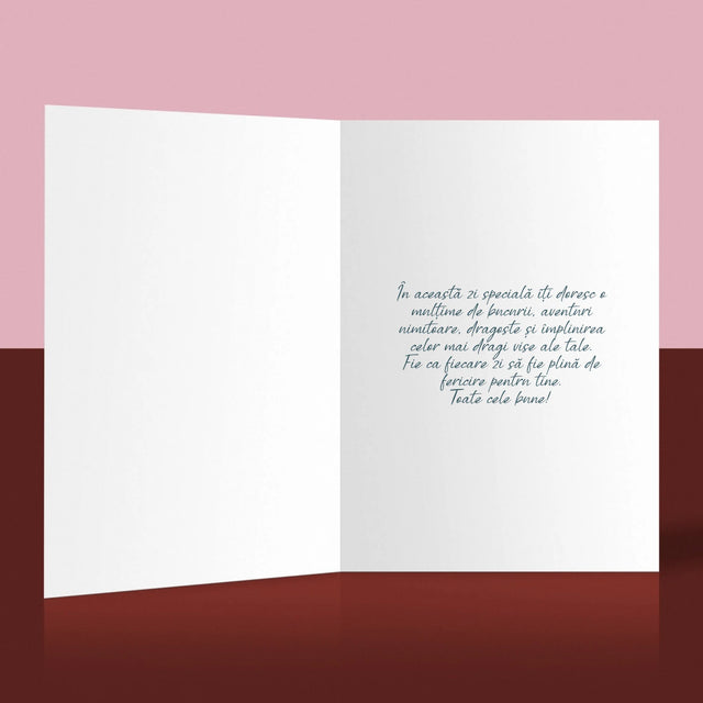 Creator de personaje: Prieteni - Felicitare | RO