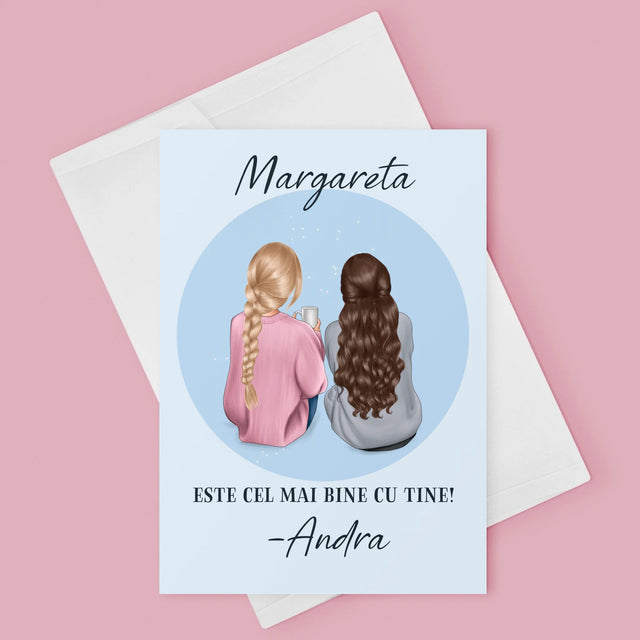 Creator de personaje: Prieteni - Felicitare | RO