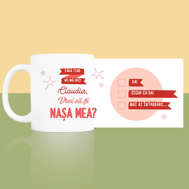 Numele Și Semnătura: Fără Tine Nu Mă Duc - Cană