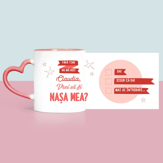 Numele Și Semnătura: Fără Tine Nu Mă Duc - Cană