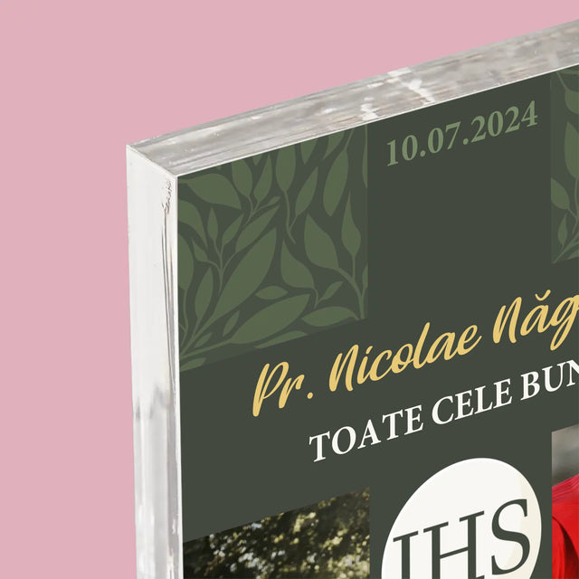 Colaj De Fotografii: Toate Cele Mai Bune Urări - Bloc Acrilic