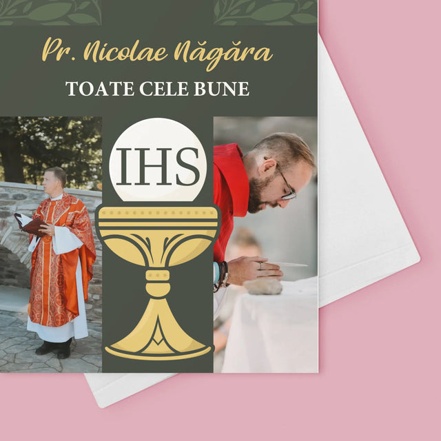 Colaj De Fotografii: Toate Cele Mai Bune Urări - Card Cu Felicitări