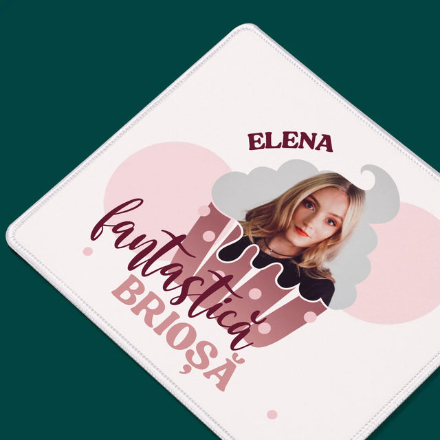 Fotografie și legendă: Cool Babeczka - Mouse Pad | RO