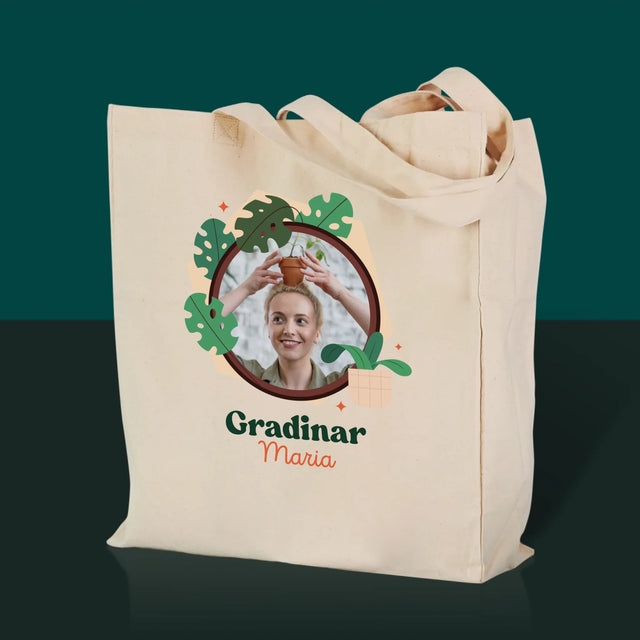 Fotografie Si Semnătură: Gradinar - Sacoșă De Pânză