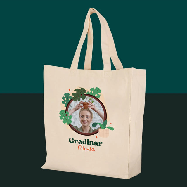 Fotografie Si Semnătură: Gradinar - Sacoșă De Pânză