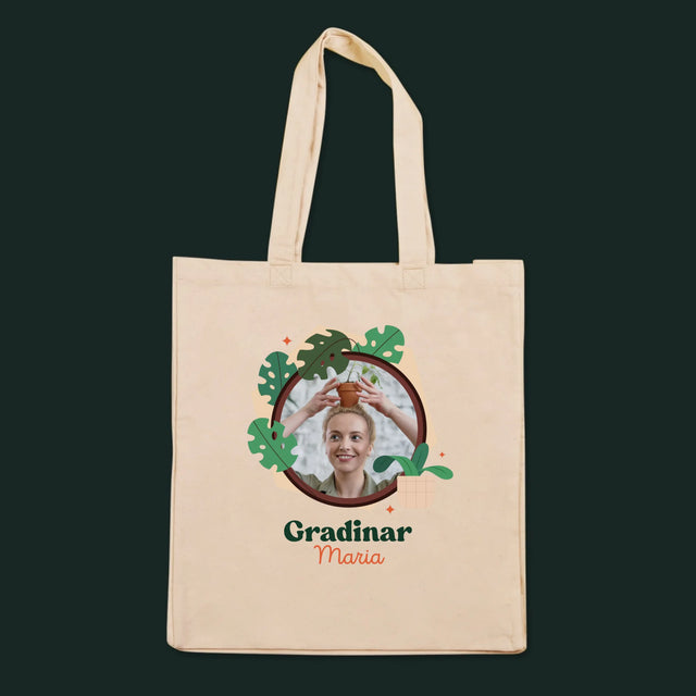 Fotografie Si Semnătură: Gradinar - Sacoșă De Pânză