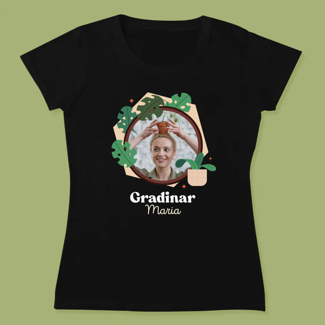 Fotografie Si Semnătură: Gradinar - Tricou Pentru Femei