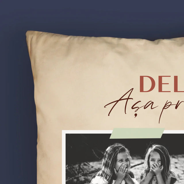 Colaj De Fotografii: Prietena E O Comoară - Pernă (Cu Fotografie)