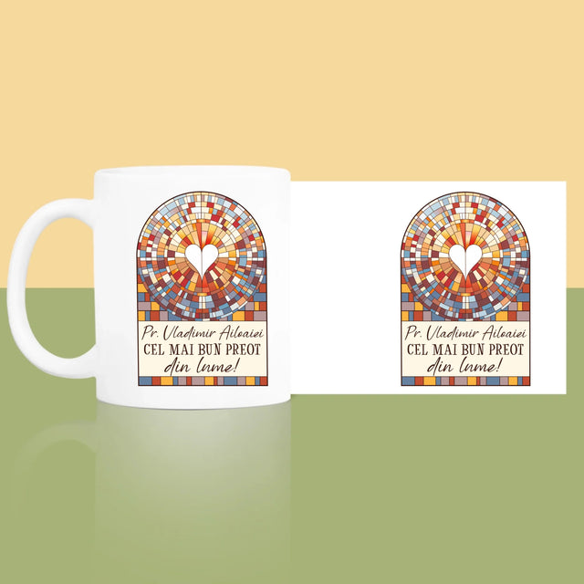 Numele Și Semnătura: Cel Mai Bun Preot Din Lume - Cană