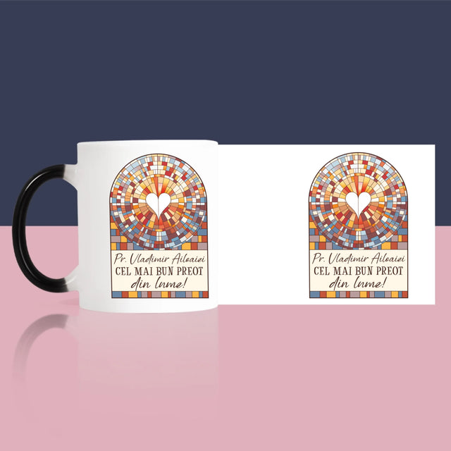 Numele Și Semnătura: Cel Mai Bun Preot Din Lume - Cană