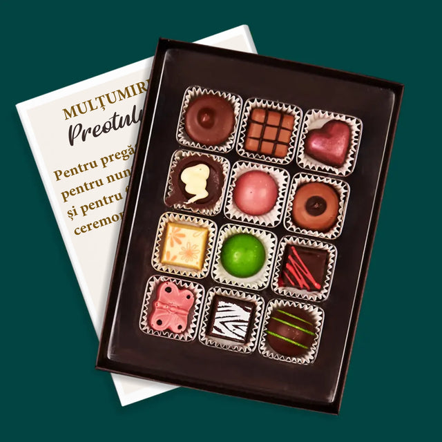 Fotografie Si Semnătură: Mulțumim Pentru Nunta Noastră - Praline