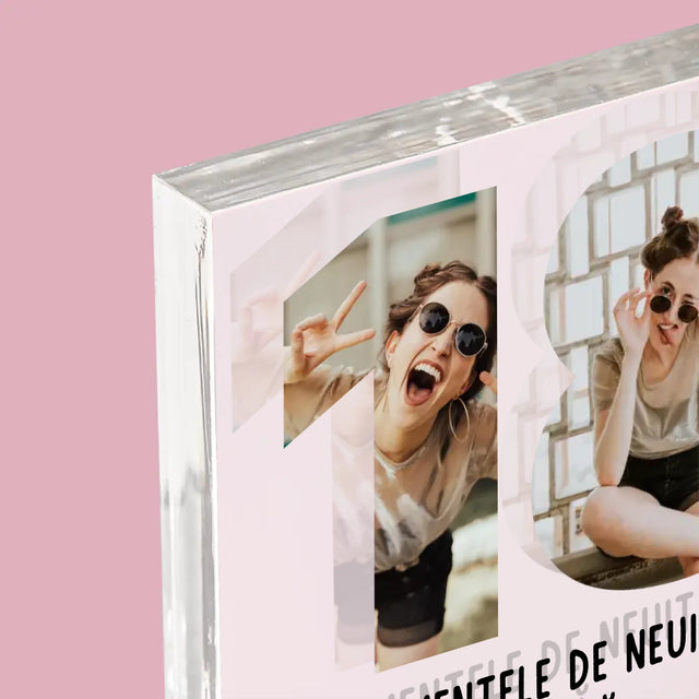 Cuvânt Din Fotografii: 18 De Ani - Bloc Acrilic