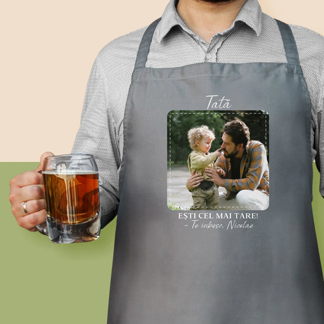 Fotografie Si Semnătură: Cel Mai Minunat Tată - Șorț