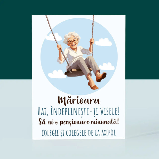 Numele Și Semnătura: Îndeplinește-Ți Visele - Bloc Acrilic