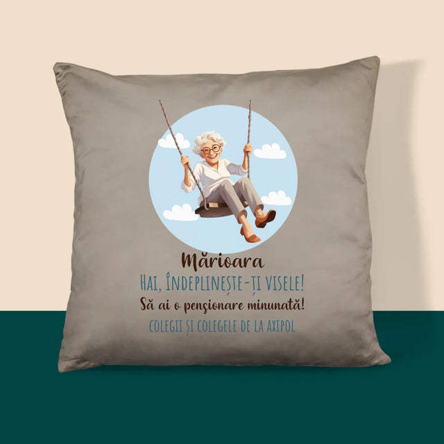 Numele Și Semnătura: Îndeplinește-Ți Visele - Pernă (Cu Fotografie)