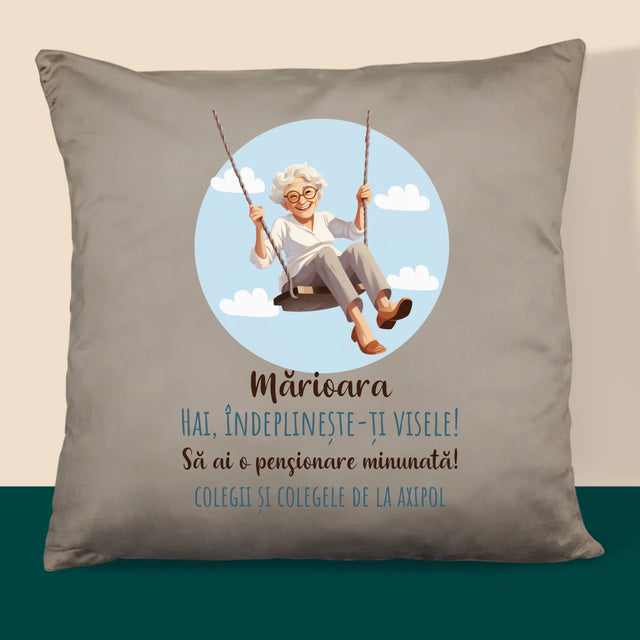 Numele Și Semnătura: Îndeplinește-Ți Visele - Pernă (Cu Fotografie)