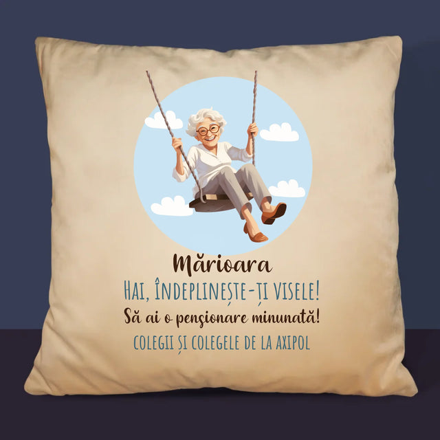 Numele Și Semnătura: Îndeplinește-Ți Visele - Pernă (Cu Fotografie)