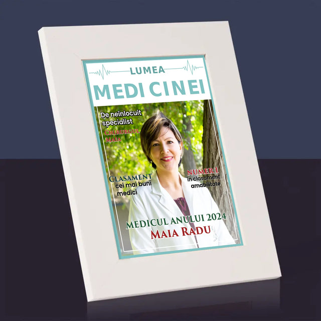 Copertă Derevistă: Lumea Medicinei - Ramă Pentru Fotografii (Horizontală)