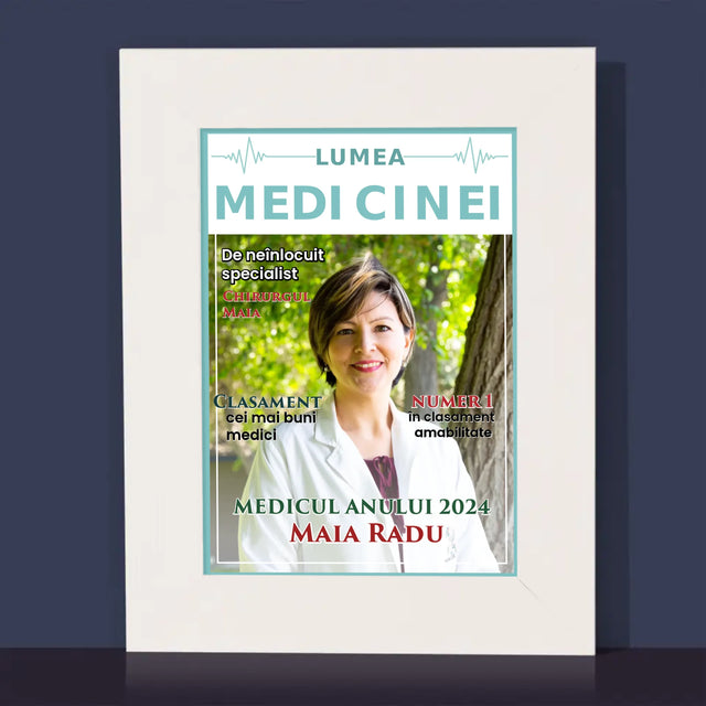 Copertă Derevistă: Lumea Medicinei - Ramă Pentru Fotografii (Horizontală)